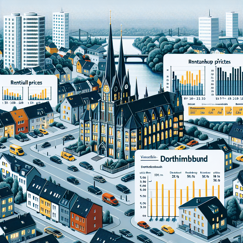 Mietspiegelvergleich Dortmund Kurl und Nachbarstadtteile
